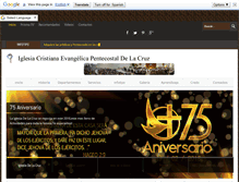 Tablet Screenshot of iglesiadelacruz.com